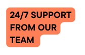 24 7 Support from our team